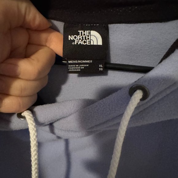The North Face Violet Lavendar Fleece Hoodie XL - Picture 5 of 6